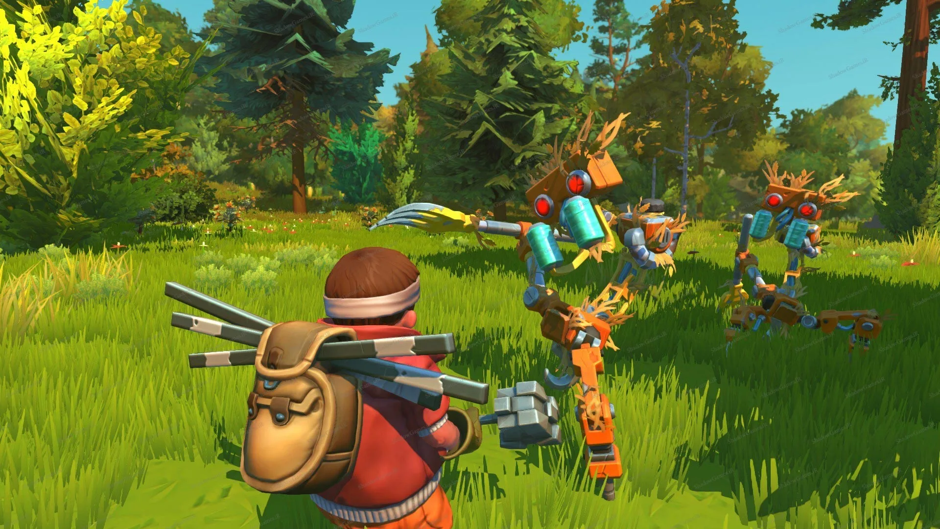 دانلود بازی آنلاین Scrap Mechanic