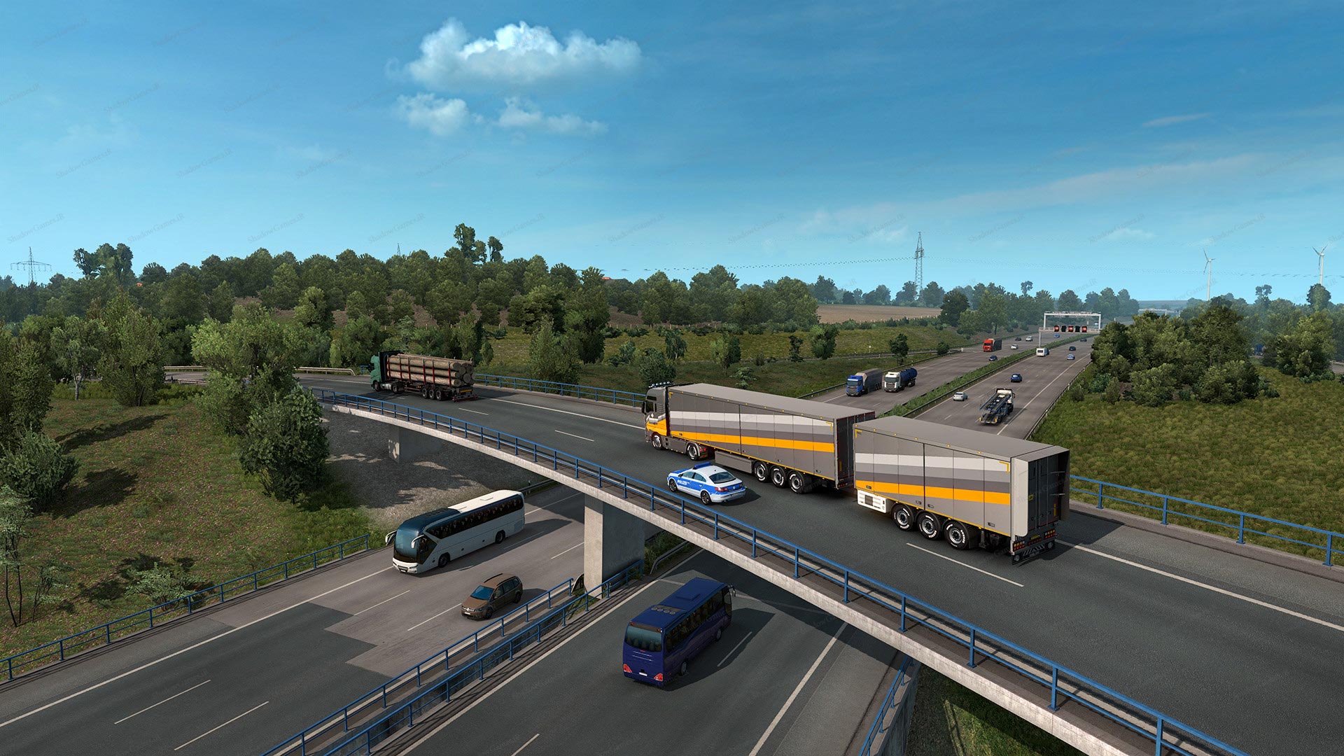 بازی آنلاین Euro Truck Simulator 2