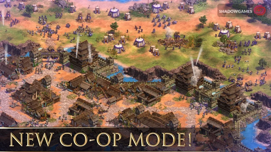 قلعه های ژاپنی و اردوی دشمن در بازی آنلاین Age of Empires II: Definitive Edition