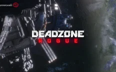 کاور بازی Deadzone: Rogue با لوگوی رسمی بازی روی سفینه ای عظیم بر فراز یک سیاره