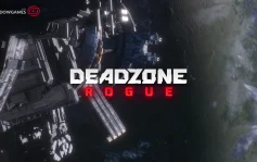 کاور بازی Deadzone: Rogue با لوگوی رسمی بازی روی سفینه ای عظیم بر فراز یک سیاره