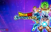 کاور بازی DRAGON BALL: Sparking! ZERO با لوگوی رسمی بازی روی جنگجویان درخشان و آسمان بنفش