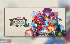 کاور بازی MARVEL Tōkon: Fighting Souls با لوگوی رسمی بازی روی قهرمانان مارول به سبک انیمه